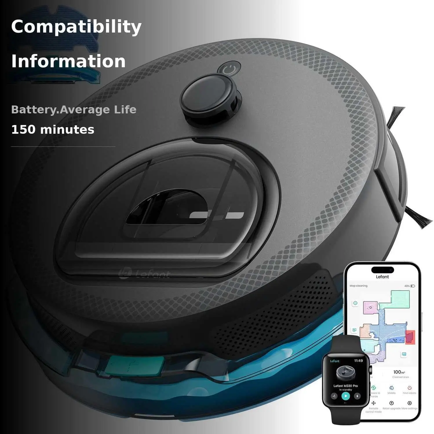 LiDAR Robot Vacuum and Mop