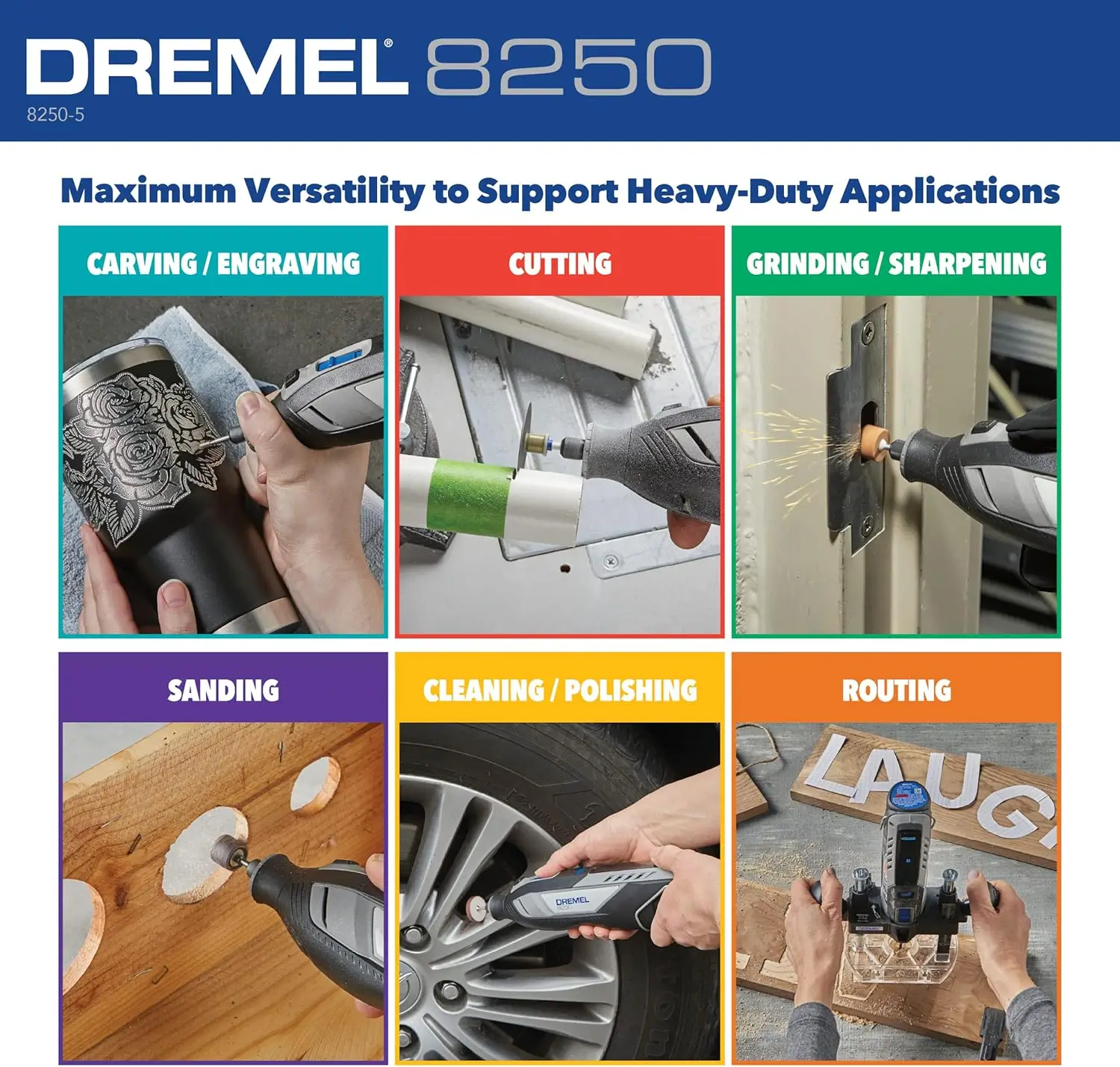 Dremel 8250-5 12V Lithium