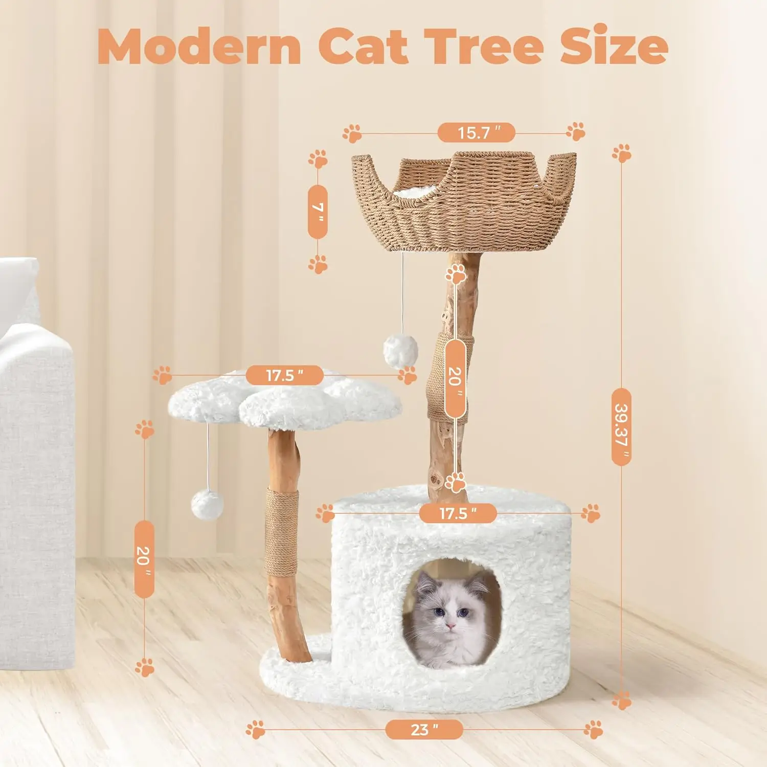 modern cat tree
