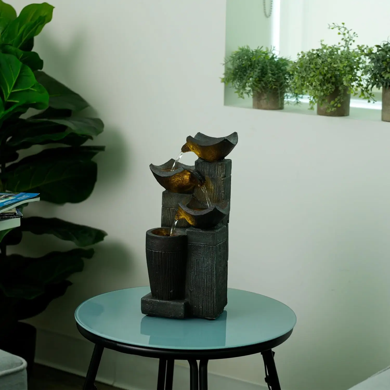 Modern indoor fountain