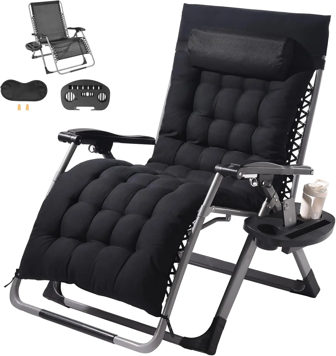 zero gravity chair with cup holder