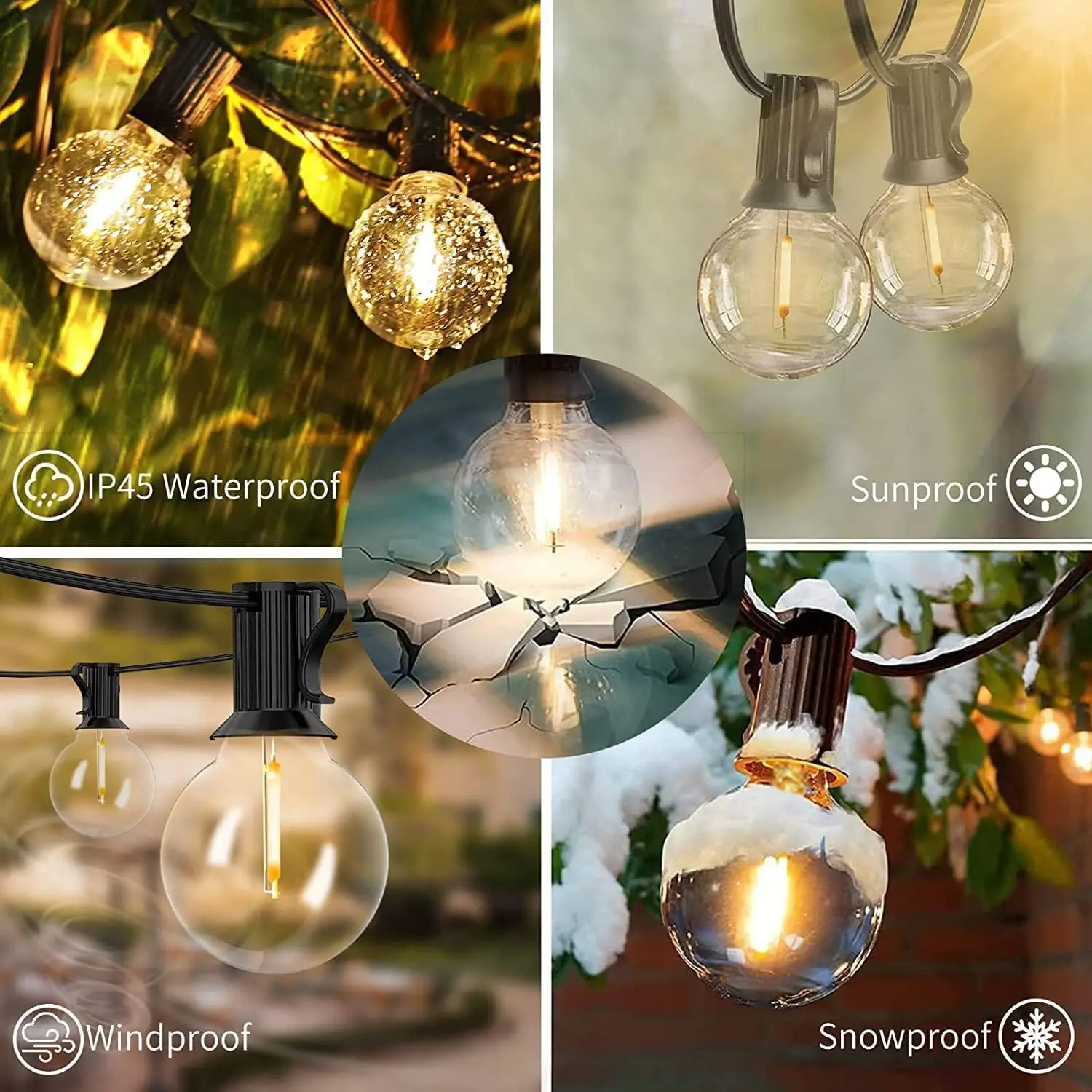 led string lights outdoor