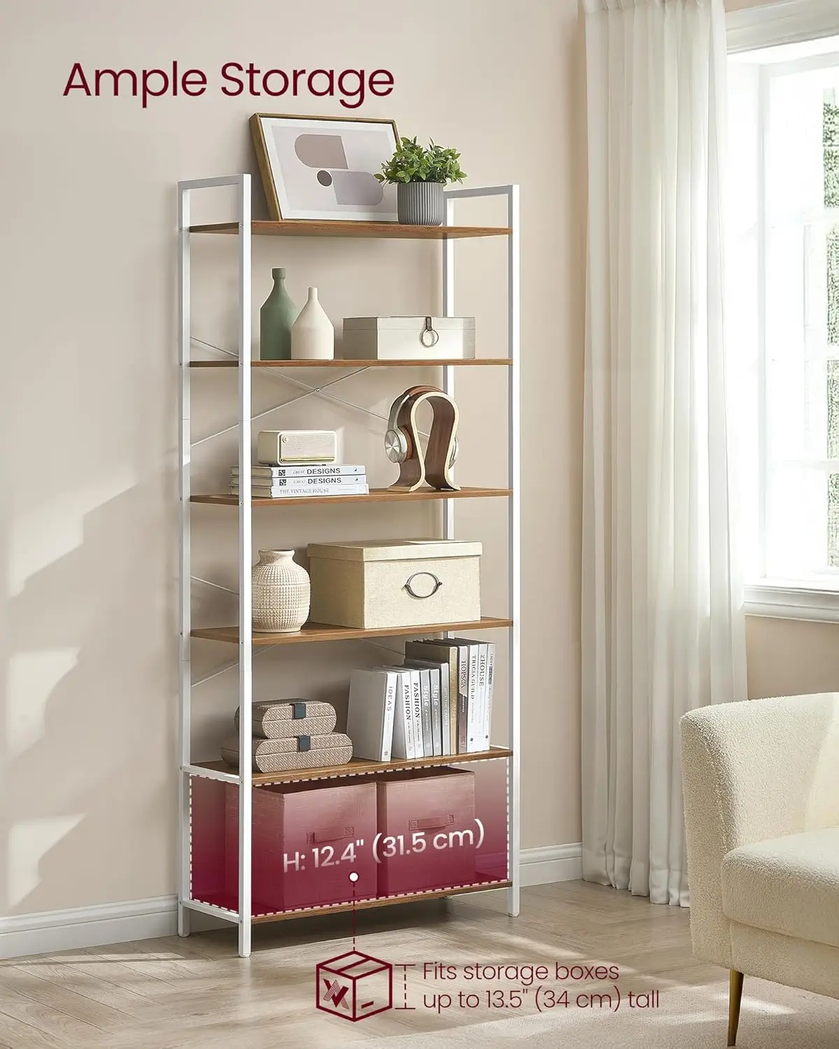 VASAGLE bookcase