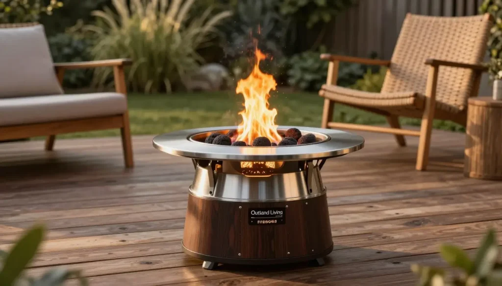 fire pit propane portable