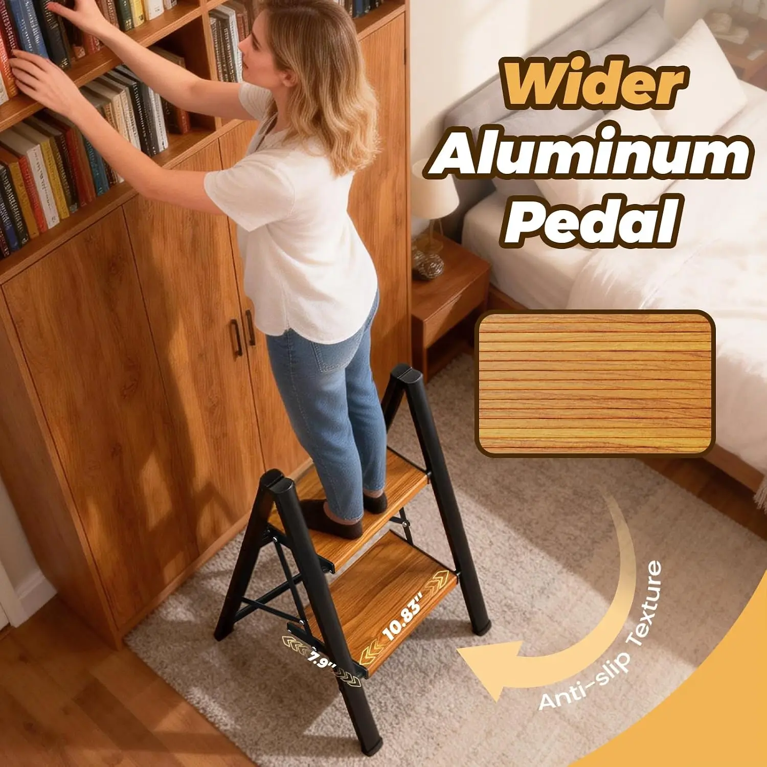 two step ladder