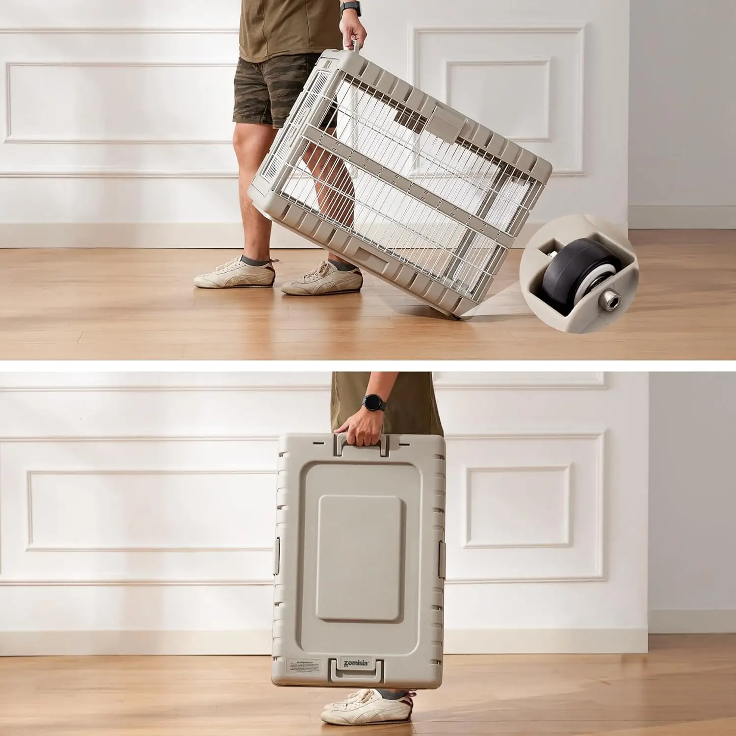 large dog crate furniture
