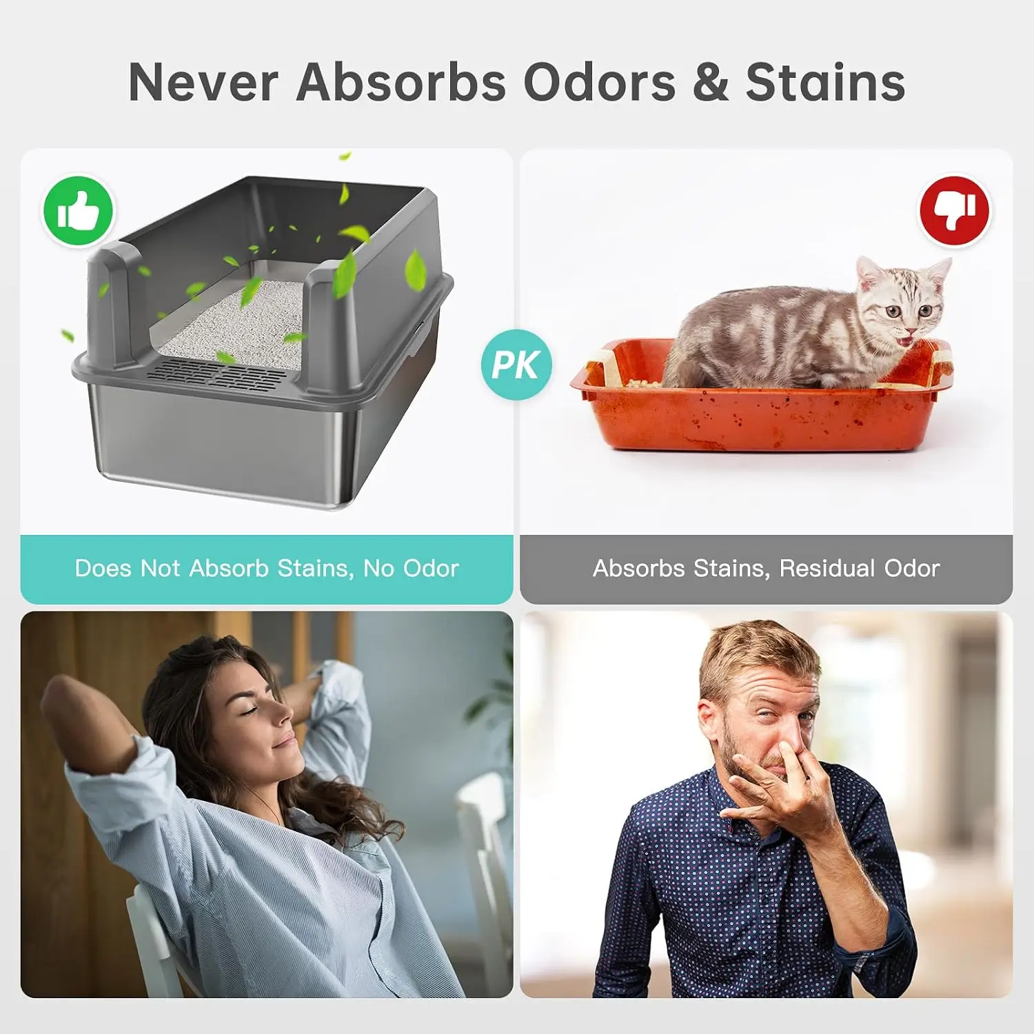 Cat Litter Box for Large Cats