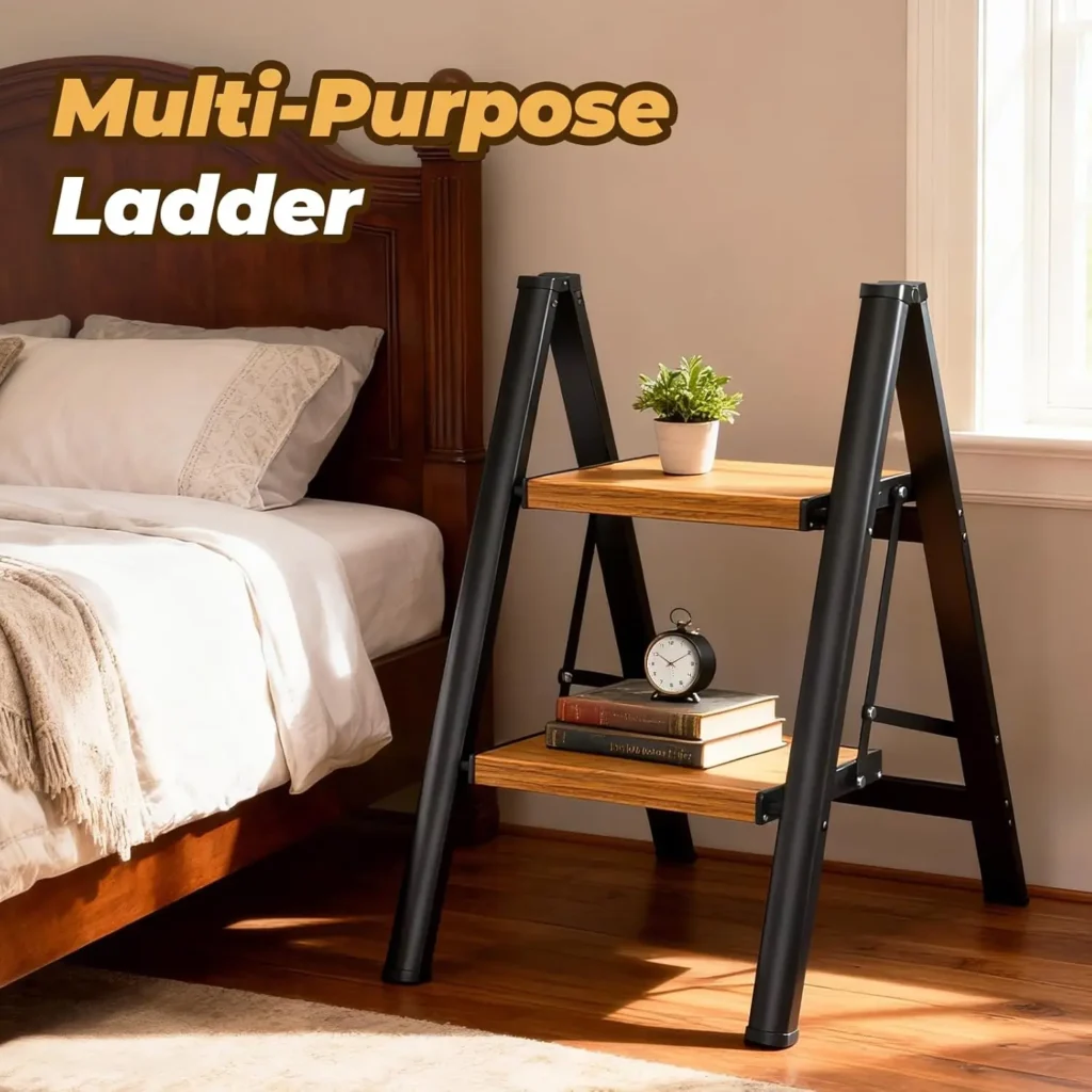 2 step folding step stool